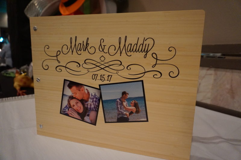 Bamboo Custom memory book photo booth
