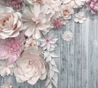 Rustic photo booth backdrop