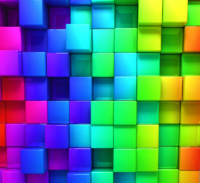 3d color cube