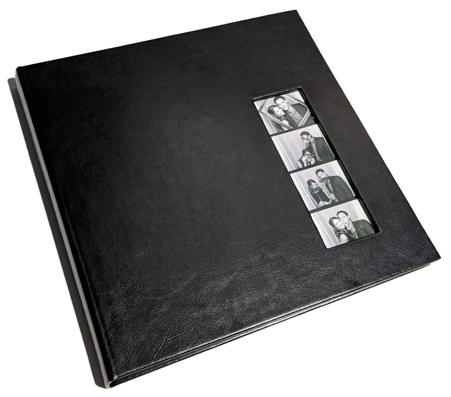 Michigan Photo Booth memory book, photo booth extras, Social share